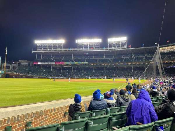 Wrigley Field, section: 3, row: 14, seat: 11