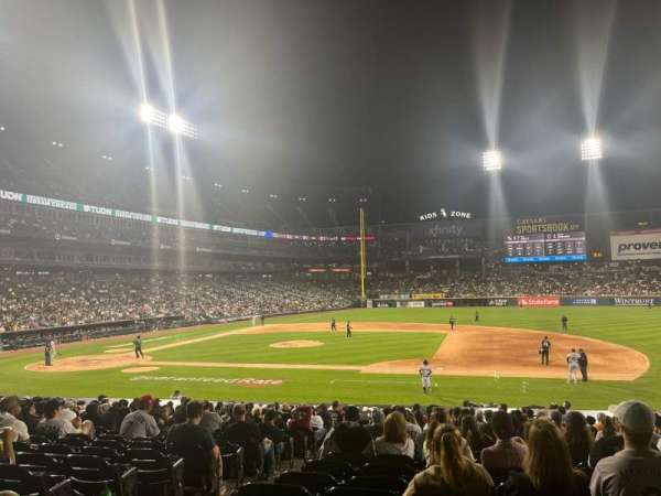 Rate Field, section: 123, row: 23, seat: 8