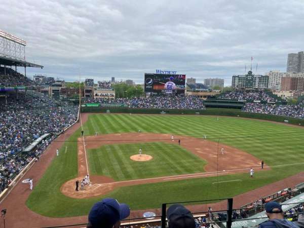 Wrigley Field, section: 321R, row: 4, seat: 14