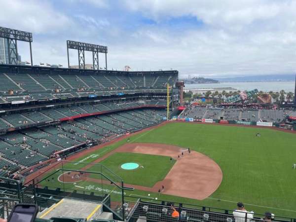 Oracle Park, section: VR305, row: 5, seat: 19