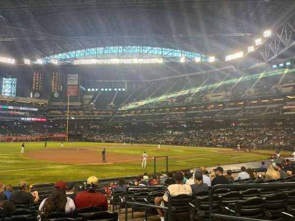Chase Field, section: 131, row: 17, seat: 3