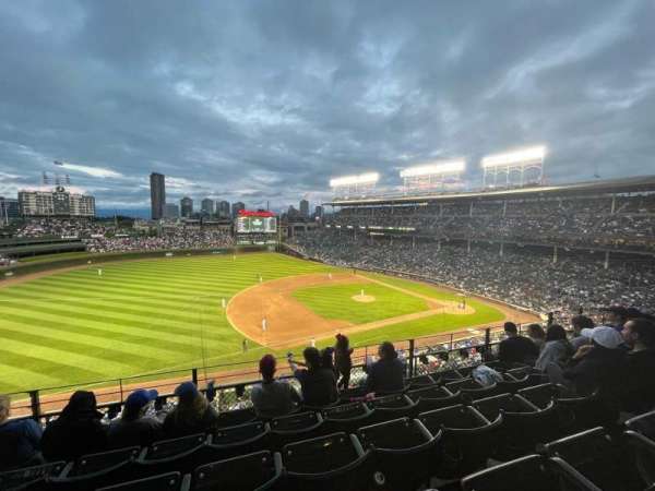 Wrigley Field, section: 308L, row: 5, seat: 11