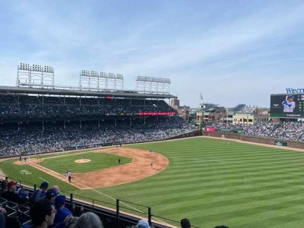 Wrigley Field, section: 330R, row: 6, seat: 6