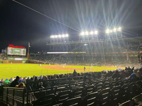Wrigley Field, section: 105, row: 8, seat: 11
