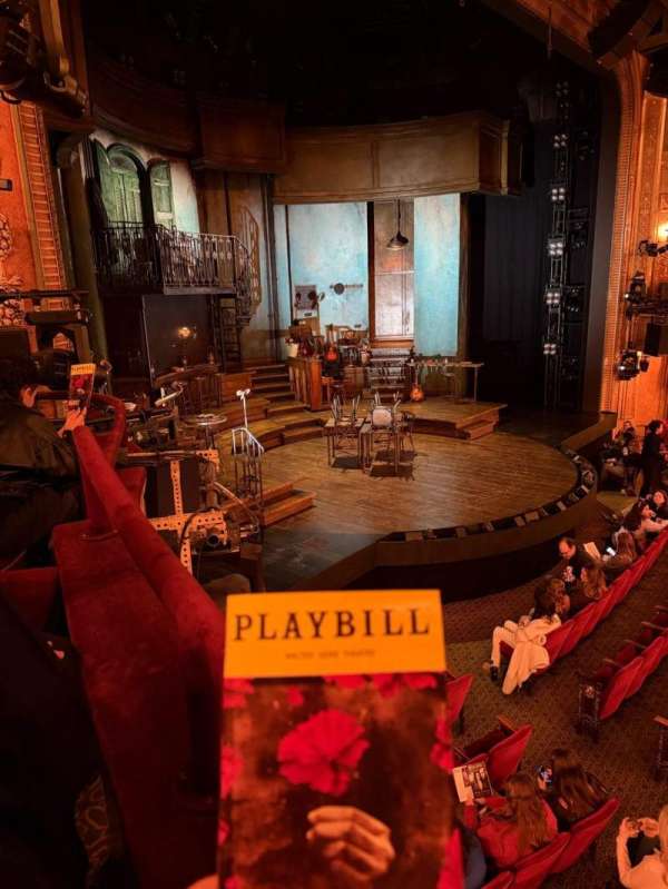 Walter Kerr Theatre, section: Box L, row: A, seat: 8