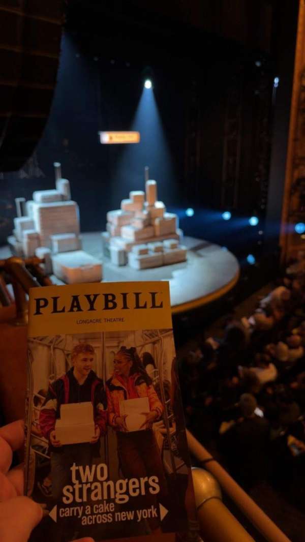 Longacre Theatre, section: Box B, row: B, seat: 1