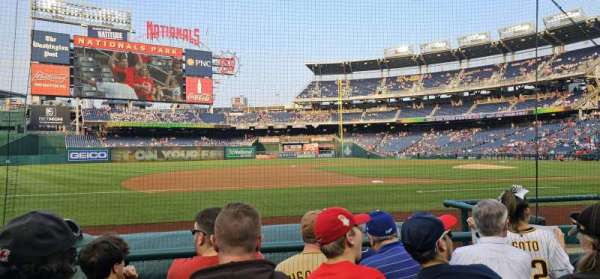 Nationals Park, section: 115, row: E, seat: 13