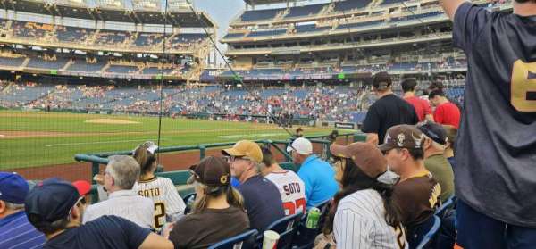 Nationals Park, section: 115, row: E, seat: 13