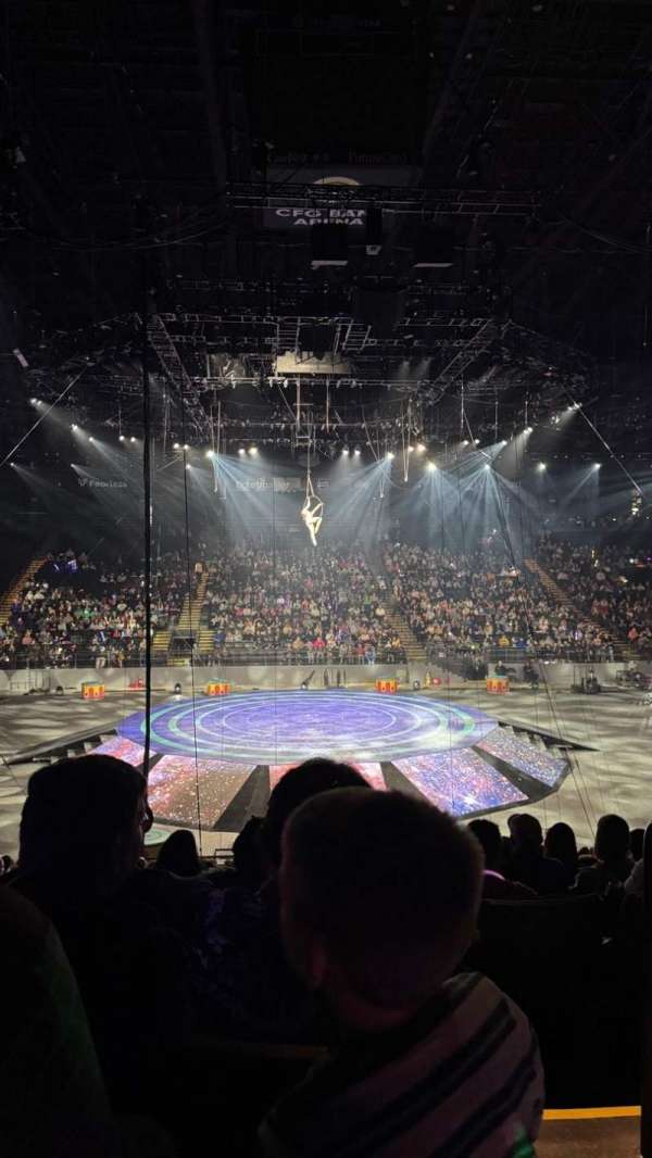 CFG Bank Arena, section: 121C, row: R, seat: 14