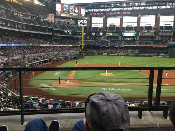 Globe Life Field, section: 118, row: 2, seat: 2