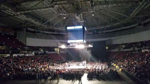 North Charleston Coliseum, section: 120, row: H, seat: 3