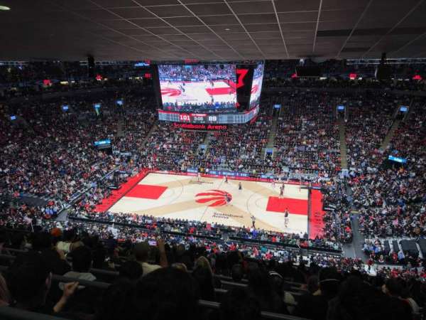 Scotiabank Arena, section: 308, row: 16, seat: 13