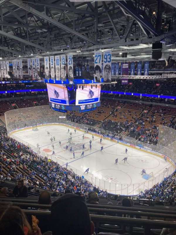 Scotiabank Arena, section: 306, row: 15, seat: 6