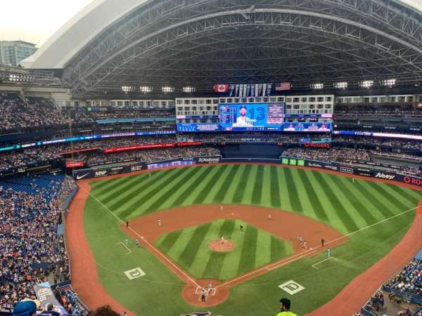 Rogers Centre, section: 523, row: 12, seat: 13