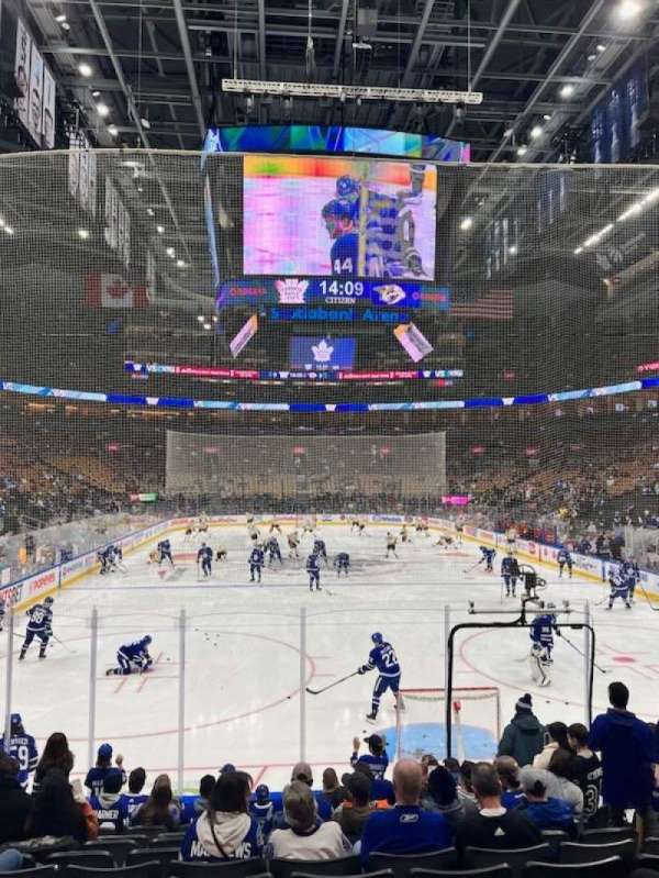 Scotiabank Arena, section: 103, row: 12, seat: 5