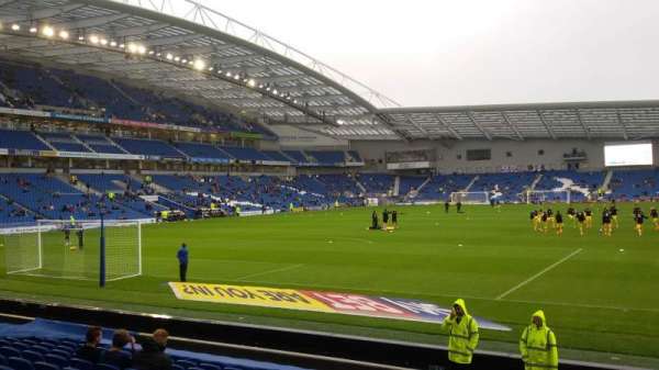 American Express Stadium, section: S1C, row: M, seat: 44
