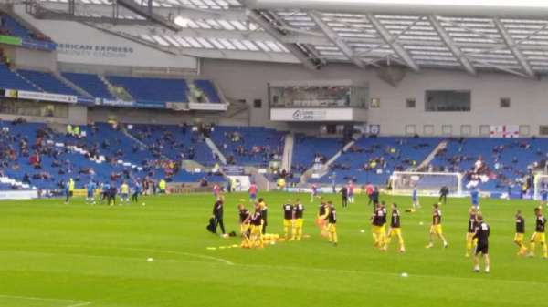 American Express Stadium, section: S1C, row: M, seat: 44