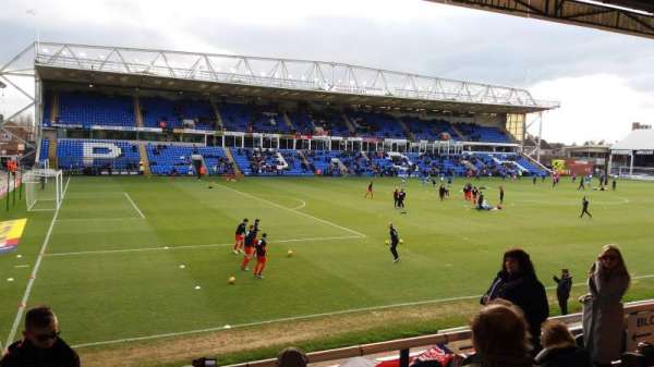 Weston Homes Stadium, section: Main Stand, row: N