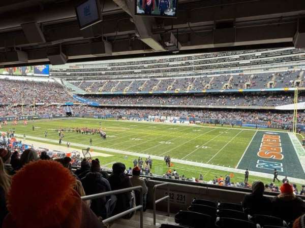 Soldier Field, section: 231, row: 8, seat: 1