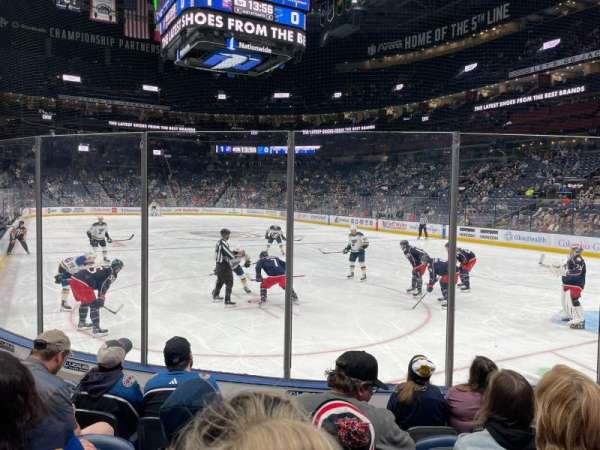 Nationwide Arena, section: 122, row: F, seat: 16