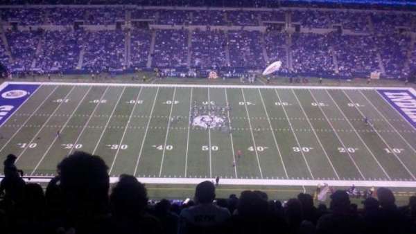 Lucas Oil Stadium, section: 640, row: 14, seat: 15