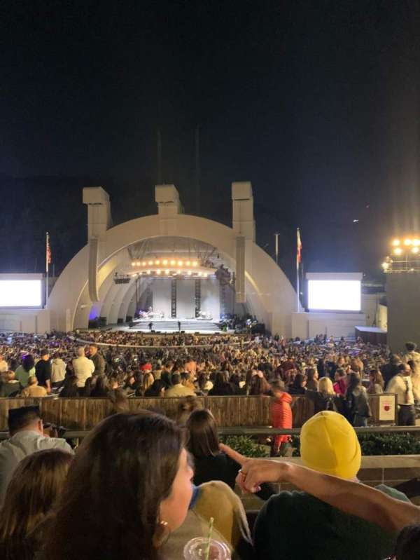 Hollywood Bowl, section: G2, row: 4, seat: 18