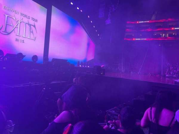 Toyota Center, section: Floor, row: 1, seat: Standing