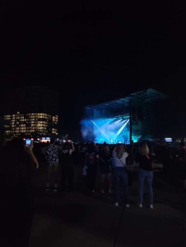 Red Hat Amphitheater, section: lawn