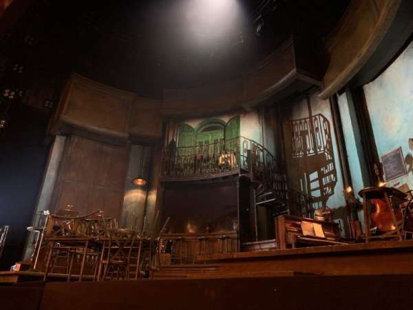 Walter Kerr Theatre, section: Orchestra R, row: B, seat: 4