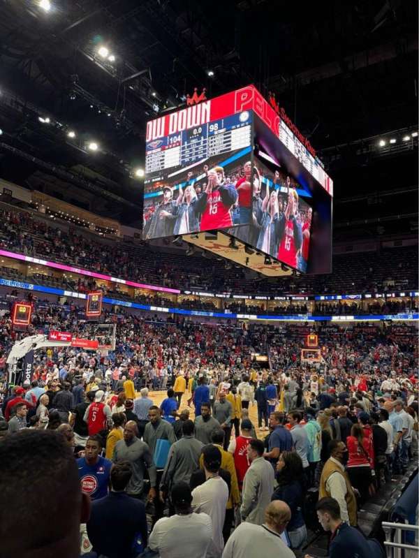 Smoothie King Center, section: 116, row: 7, seat: 4