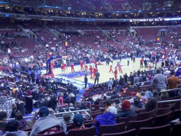 Xfinity Mobile Arena, section: 122, row: 17, seat: 10