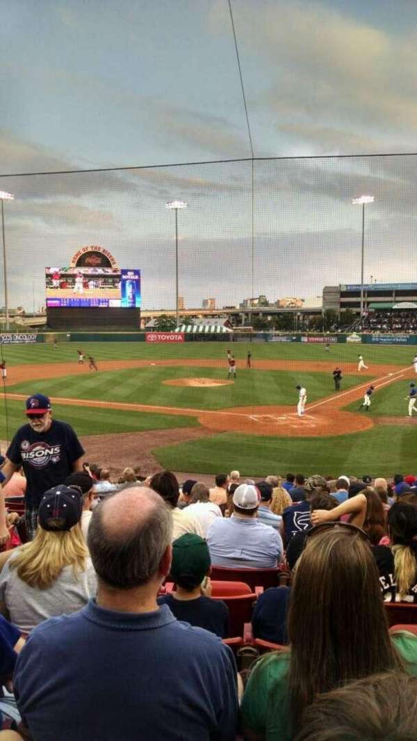 Sahlen Field, section: 101, row: q, seat: 13