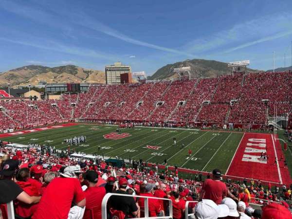 Rice-Eccles Stadium, section: W8, row: 37, seat: 1