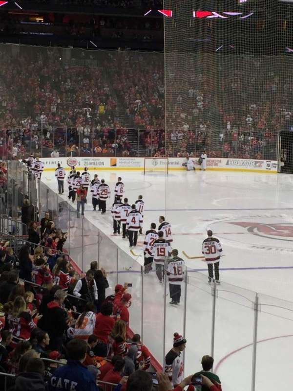 Prudential Center, section: 1, row: 15, seat: 17