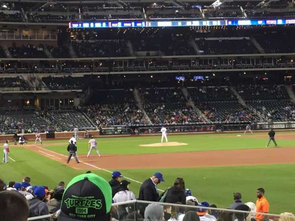 Citi Field, section: 106, row: 14, seat: 1