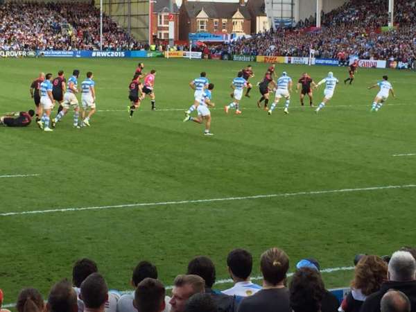 Kingsholm Stadium, section: West Stand, row: Stand, seat: Stand