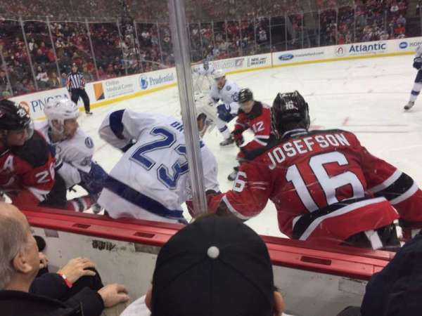Prudential Center, section: 6, row: 2, seat: 1