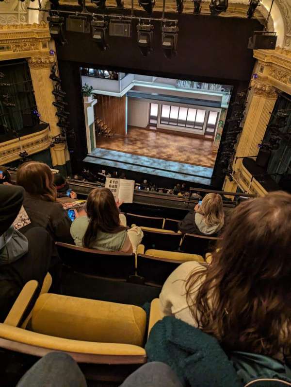 Hudson Theatre, section: Balcony C, row: E, seat: 116