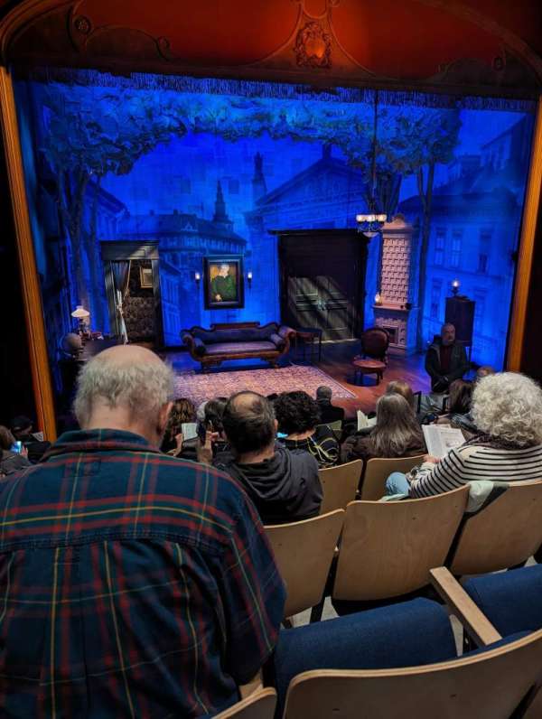 59E59 Theater A, section: Orchestra, row: G, seat: 9