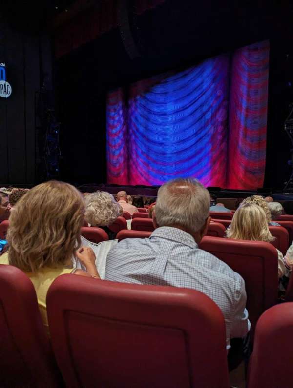 Andrew Jackson Hall, section: Front Orchestra, row: J, seat: 5
