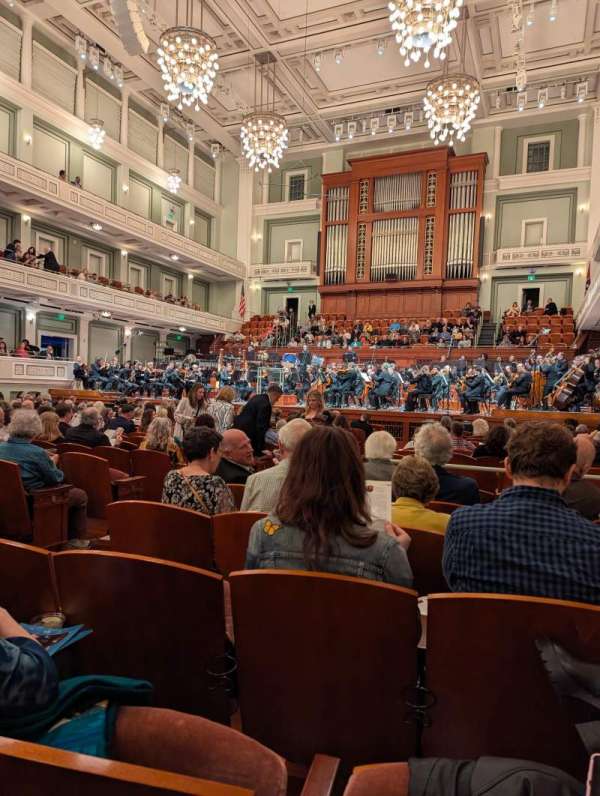 Schermerhorn Symphony Center, section: Orchestra R, row: G, seat: 26