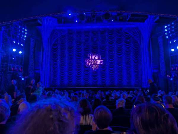 Lunt-Fontanne Theatre, section: Orchestra C, row: Q, seat: 108
