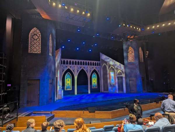 James K. Polk Theater, section: Orchestra, row: G, seat: 307