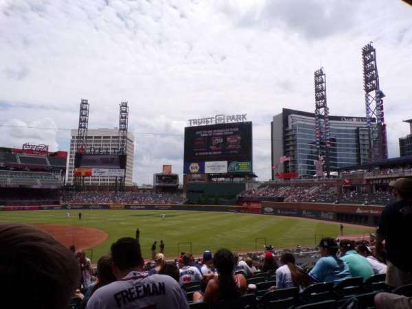Truist Park, section: 116, row: 10, seat: 13