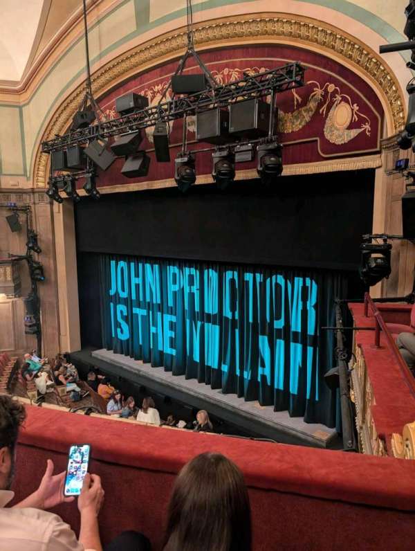 Booth Theatre, section: Mezzanine R, row: B, seat: 18