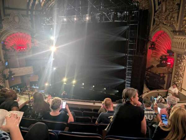 Palace Theatre, Broadway, section: Mezzanine R, row: F, seat: 20
