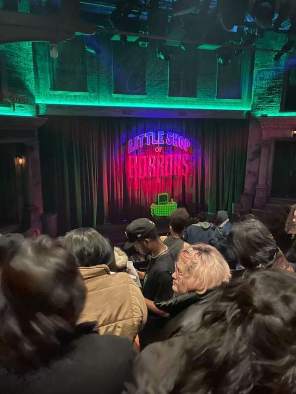 Westside Theatre Upstairs, section: Orchestra R, row: K, seat: 1