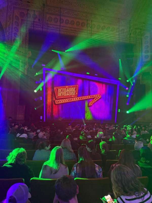 Regent Theatre, Melbourne, section: Stalls, row: G, seat: 18