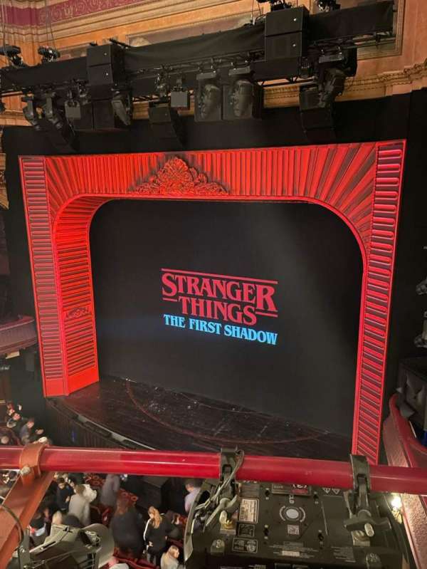Phoenix Theatre, section: Grand Circle, row: A, seat: 4