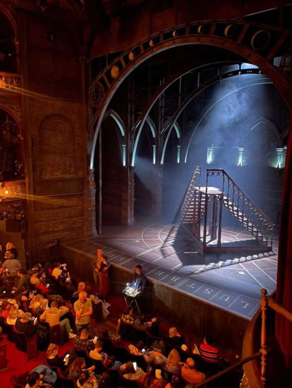 Palace Theatre, West End, section: Dress Circle, row: B, seat: 2